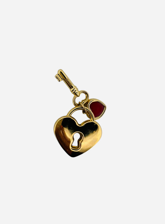 CHARM RED HEART SMALL-CH102510007